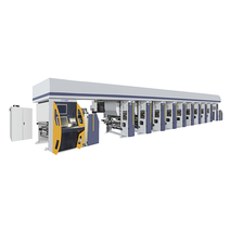 GWASY-A High Speed ​​7 Motor system 8 Color Gravure Printing Machine in 180 mpm (type de déroulement et de rembobinage extérieur)