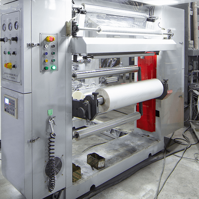GWASY-B2 Machine d'impression par rotogravure de film plastique à vitesse moyenne à commande par ordinateur à 3 moteurs en 140 mpm