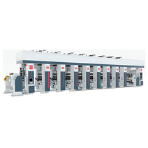 Machine d'impression par rotogravure à arbre électronique à grande vitesse en 300 mpm