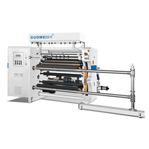 Machine de découpe et de rembobinage de film de contrôle PLC 2022 en 400 m/min