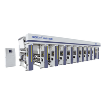 Gwasy-B1 3 Système de moteur 8 Machine d'impression par gravure couleur pour film en 160m/Min